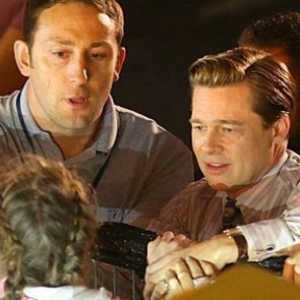 Brad Pitt shranjene deklico iz množice oboževalcev