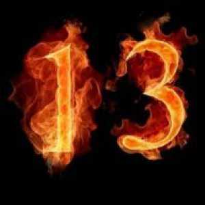 Številka 13 na numerologijo