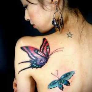 Kaj metulj tetovažo?
