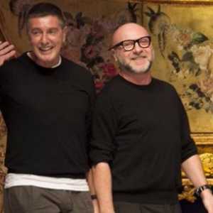 Oblikovalci Domenico Dolce in Stefano Gabbana spet tekel v škandal
