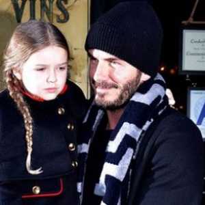 David Beckham je razkrila, da je Harper - očetova hči!