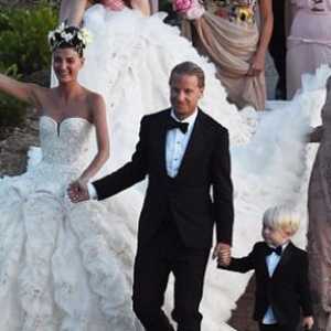 Giovanna Battaglia in Oscar Engelbert poročena na Capri