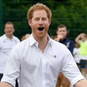 Princ Harry med športnega dogodka prejel predlog poroke