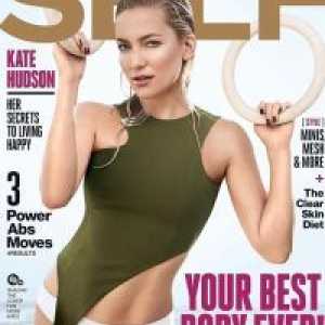 Prilagodljiva in seksi Kate Hudson v bikini na naslovnici sijaja