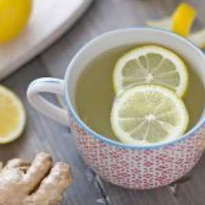 Ginger čaj z limono