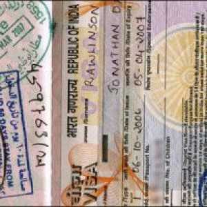 Indijski vizum