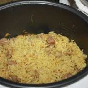Kako kuhati rižoto v multivarka?