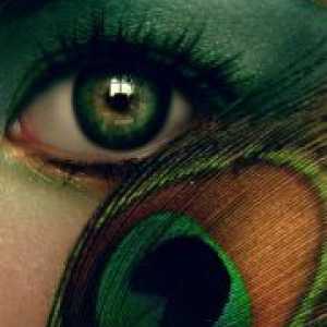 Kako poudariti zelene oči?