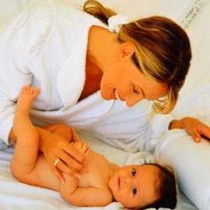 Kako ravnati popka za novorojenčka?