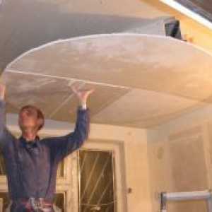 Kako narediti strop drywall?