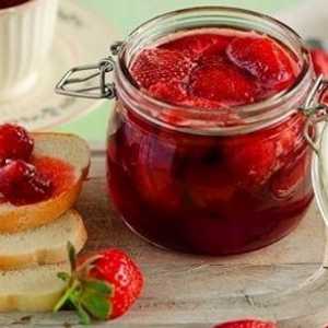 Strawberry jam "pet minut"