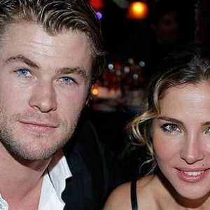 Chris Hemsworth in njegova žena