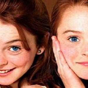 Lindsay Lohan in njena sestra dvojčica