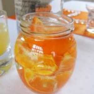 Tangerine tinkture vodke