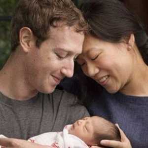 Mark Zuckerberg sam spreminja plenice hči