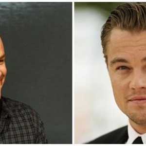 Matt Damon in Leonardo DiCaprio
