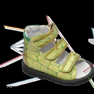 Ortopedski čevlji za otroke z valgus deformacije