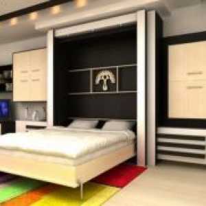 Zložljiva postelja, vgrajen v omaro