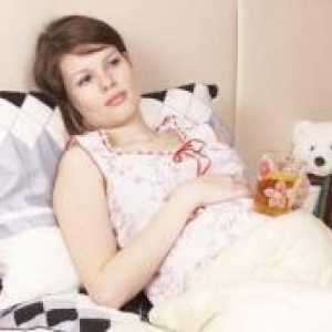 Luščenje posteljice v pozni nosečnosti - Simptomi