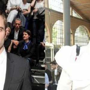 Robert Pattinson in Chloë Sevigny pojavil v moškem tedna mode v Parizu