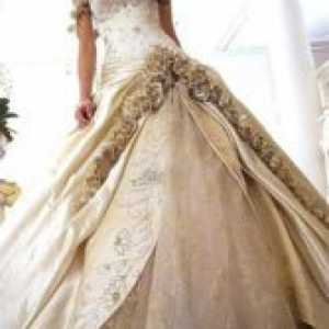 Elegantna poročna obleka