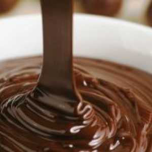 Čokolada glazuro iz kakava in mleka - recept