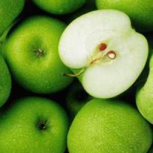 Koliko kalorij v zeleno jabolko?