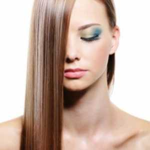 Spray za ravnanje las s silikonom iz salerm kozmetike