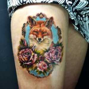 Fox tattoo - vrednost
