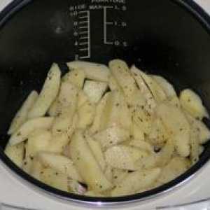 Pečen krompir v multivarka