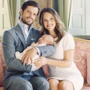 Mreža ima uradne slike princ Carl Philip in princese Sofije z njenega novorojenega sina