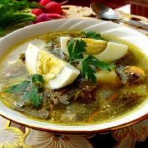 Zelena juha z kislica - recept
