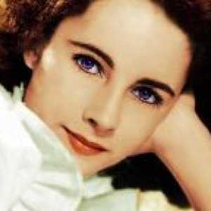Znane vijolične oči Elizabeth Taylor